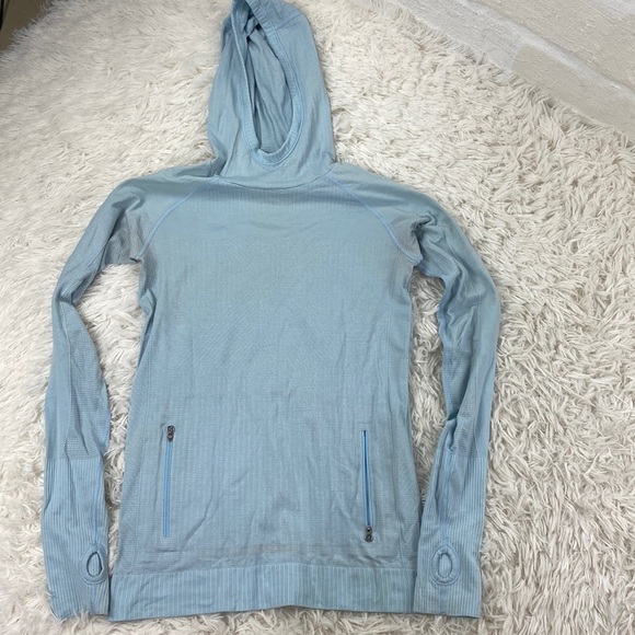🔥$SALE$🔥 Lululemon Rest Less Hoodie Heathered Caspian Blue - Picture 1 of 6